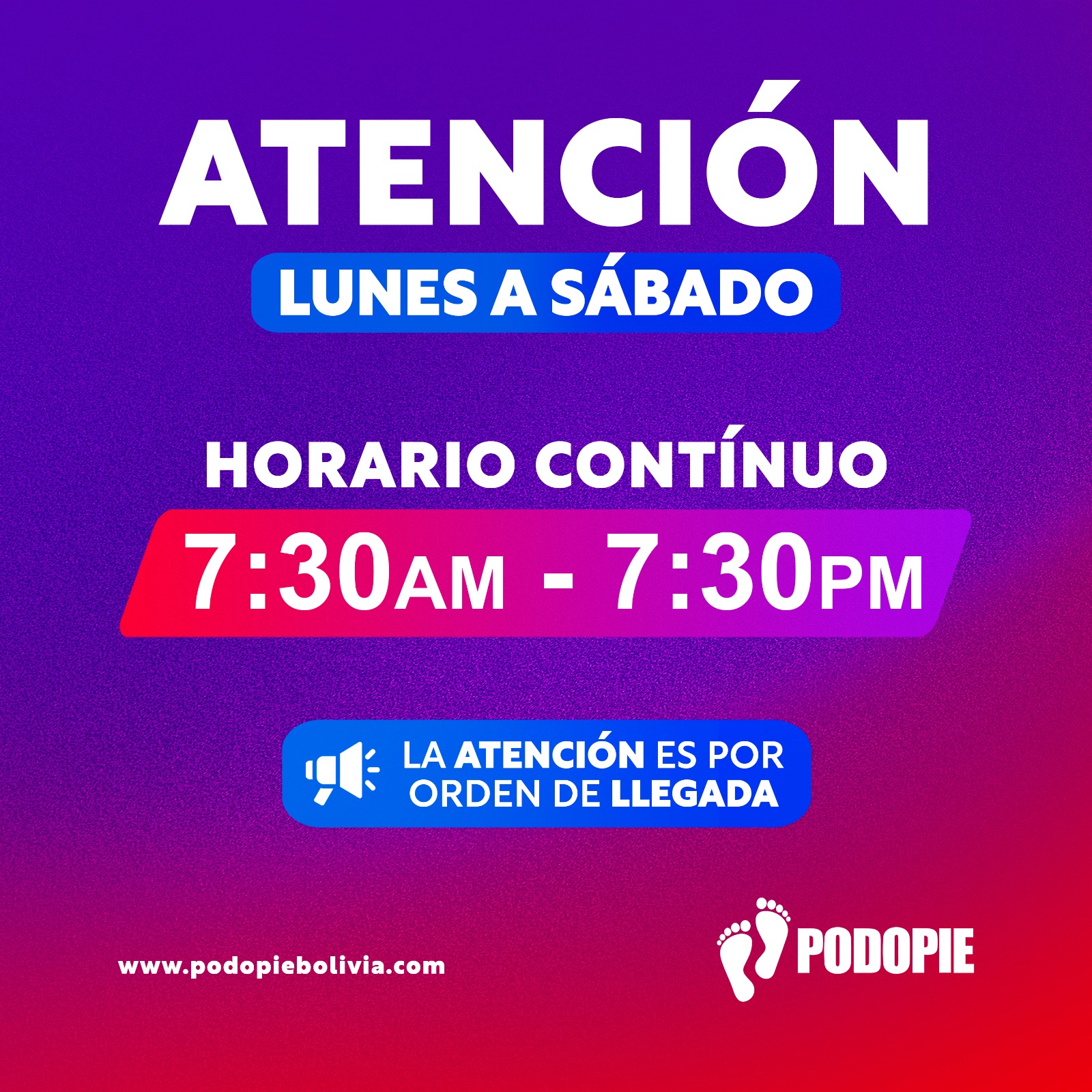 Atencion Podopie