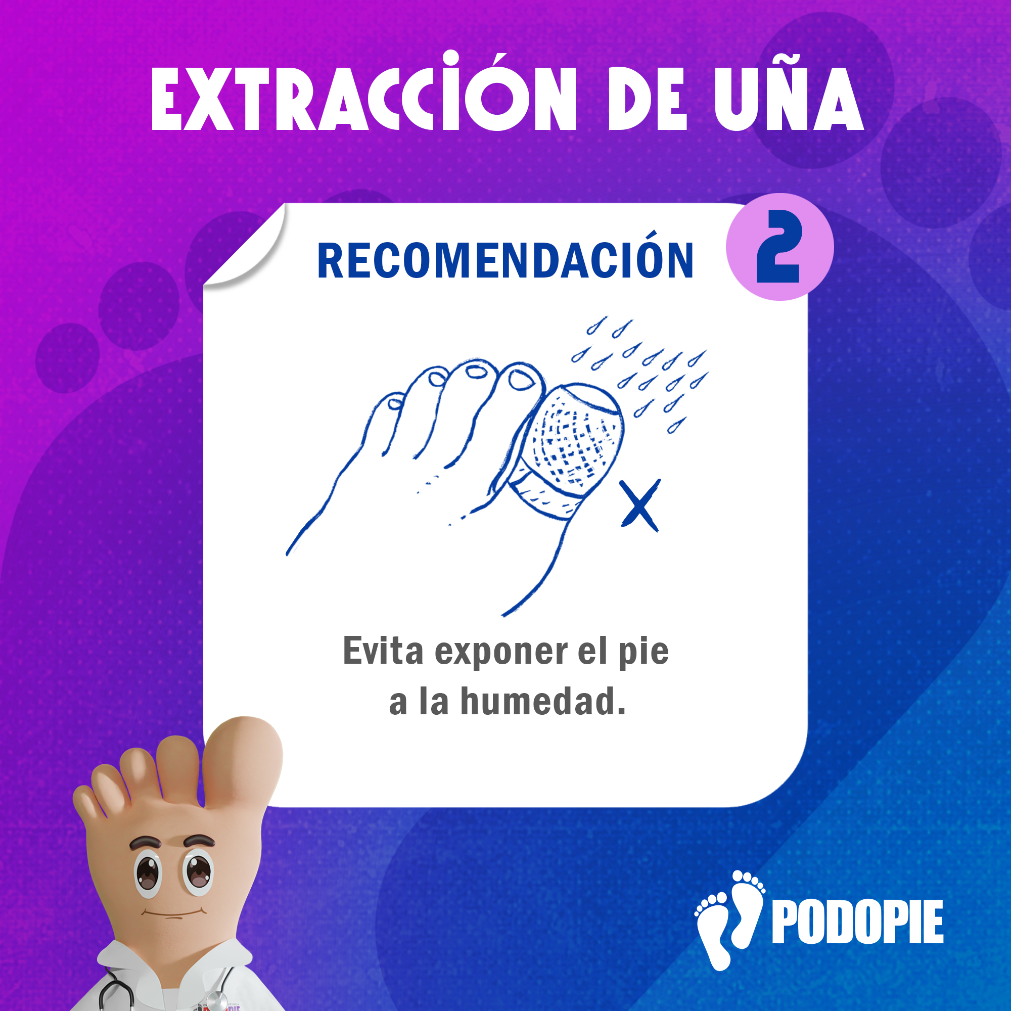 EXTRACCION DE UÑA TOTAL
